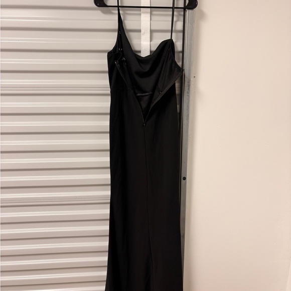 Windsor Women’s Black Prom Cocktail One Shoulder Strap Dress Size small - Picture 3 of 7